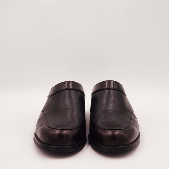 Ariat Leather Crocodile Western Style Clogs B564 - Picture 2 of 7